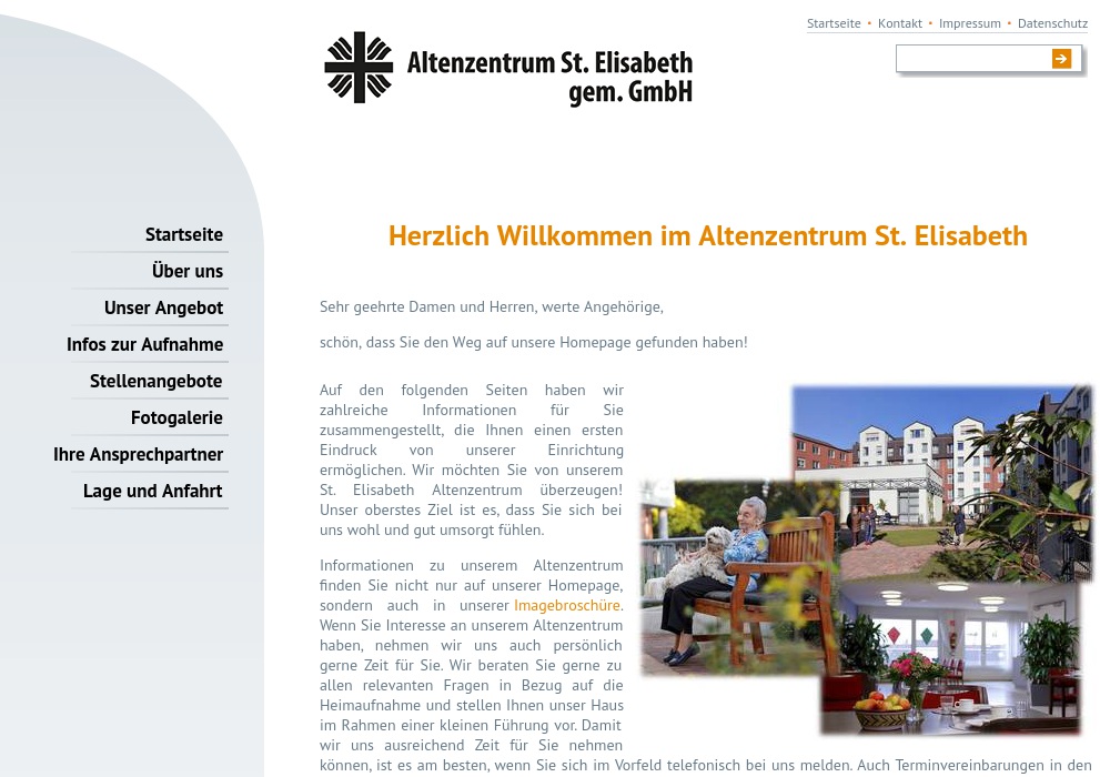 Altenzentrum St. Elisabeth gGmbH - Haus I -