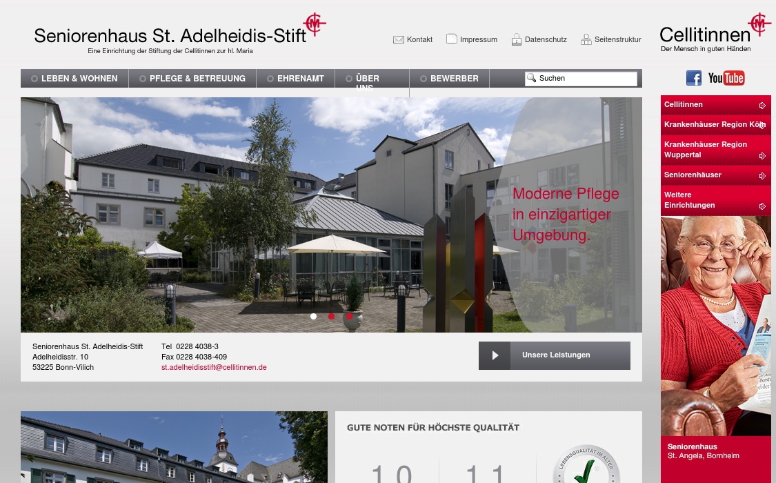 Seniorenhaus St. Adelheidis-Stift - Kurzzeitpflege -