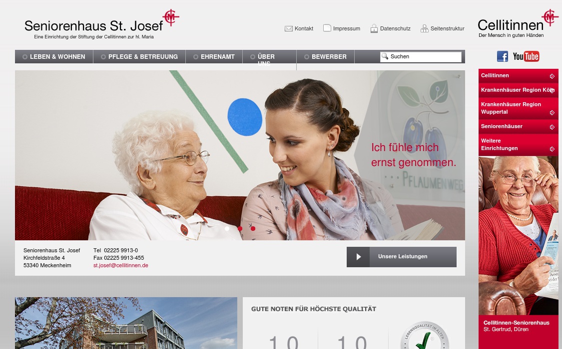Seniorenhaus St. Josef - Kurzzeitpflege -
