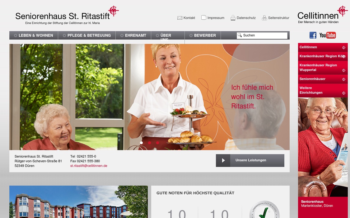 Seniorenhaus Rita-Stift - Kurzzeitpflege -