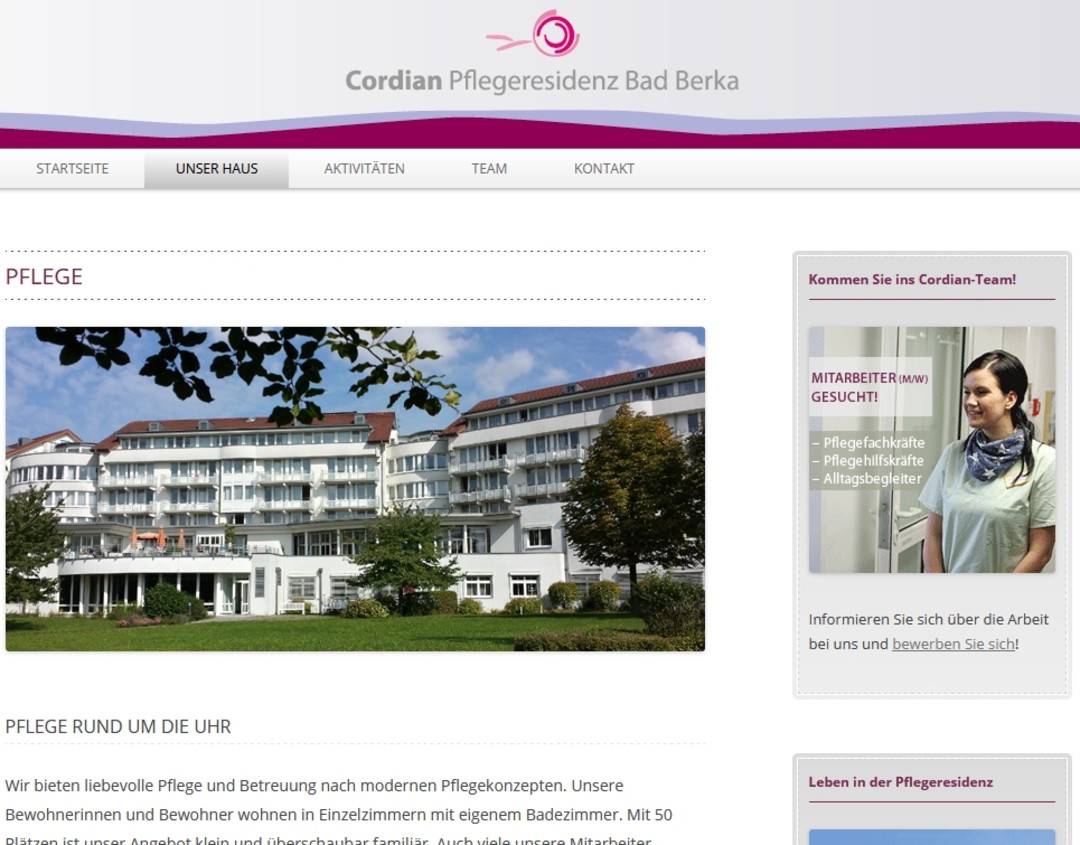 Cordian Pflegeresidenz Bad Berka