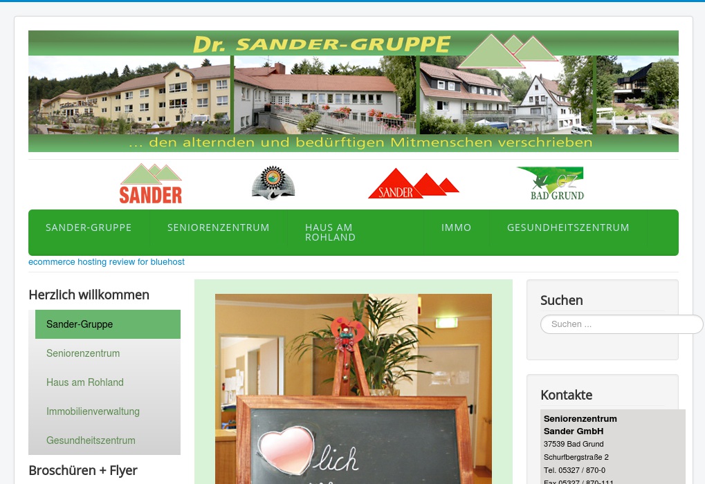 Seniorenzentrum Sander GmbH Fachpflegezentrum für Gerontopsychiatrie