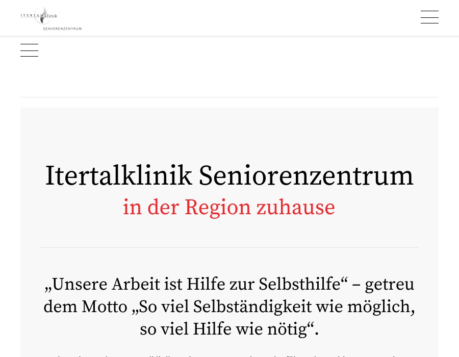 Itertalklinik Seniorenzentrum Kornelimünster