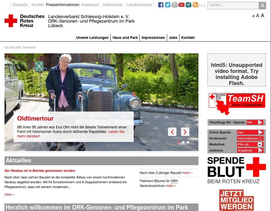 DRK-Senioren- und Pflegezentrum im Park