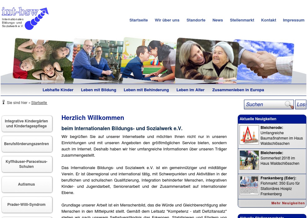 Internationales Bildungs- und Sozialwerk gGmbH Senioreneinrichtung Haus Kugelsburg