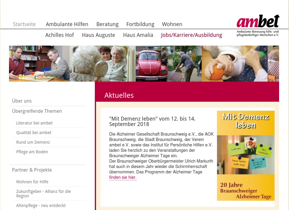 ambet e.V. "Haus Amalia" Allgemeine stationäre Pflege