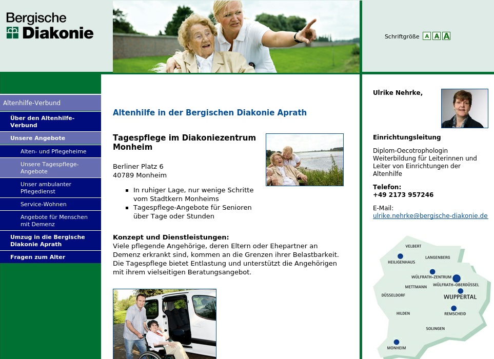 Diakoniezentrum Monheim Tagespflege