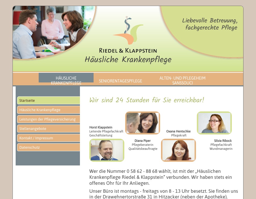 Alten- und Pflegeheim Sanssouci Horst Klappstein