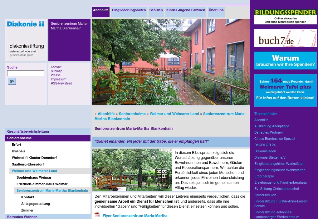 Seniorenpflegeheim "Maria Martha"