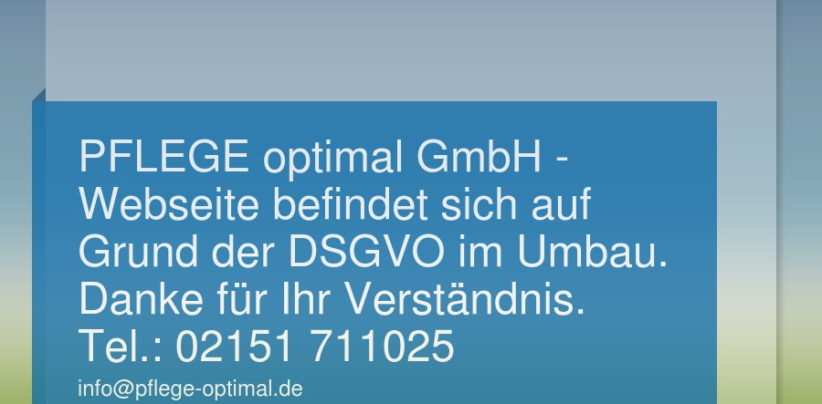 Pflege optimal - Tagespflege -