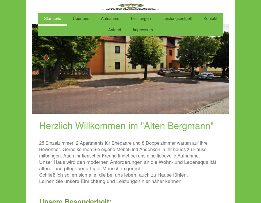 Seniorenwohnanlage "Alter Bergmann"
