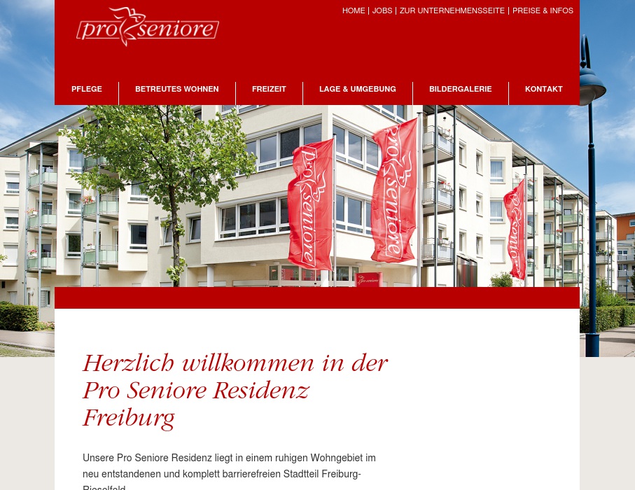 Pro Seniore Residenz Freiburg Alten- und Pflegeheim