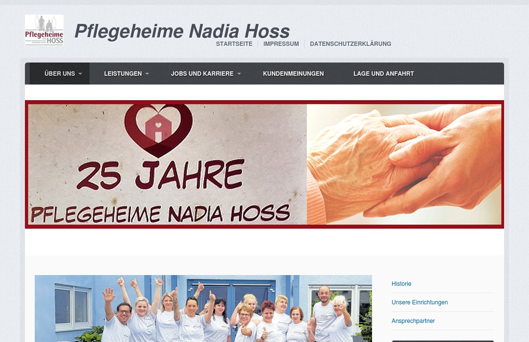 Pflegeheime Nadia Hoss GmbH Residenz Gerhard Rehm Haus