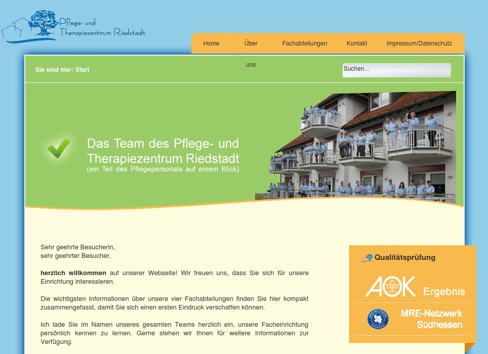 Pflege- und Therapiezentrum Riedstadt GmbH Schwerstmehrfachbehinderte Erwachsene