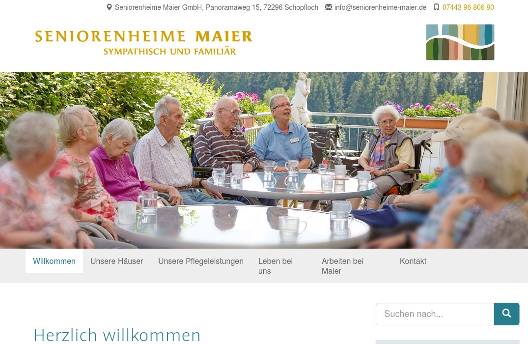 Seniorenheime Maier GmbH Landhaus Weiler Wald