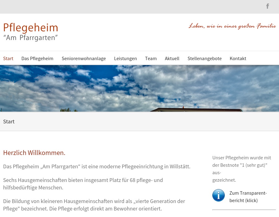 Pflegeheim am Pfarrgarten Einrichtung der Altenhilfe Hanauerland gGmbH