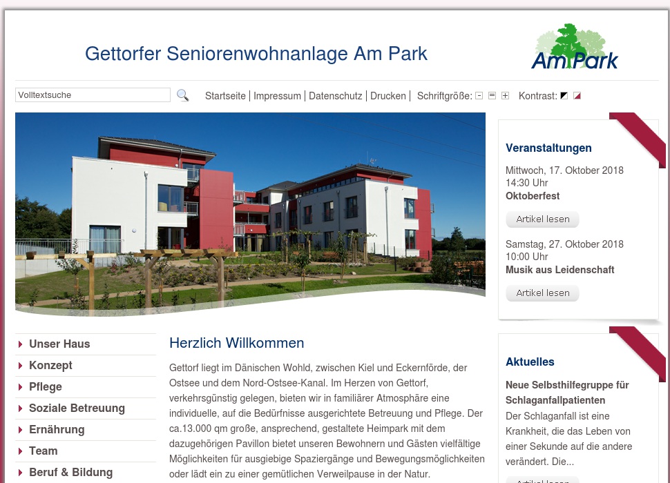 Gettorfer Seniorenwohnanlage am Park gGmbH