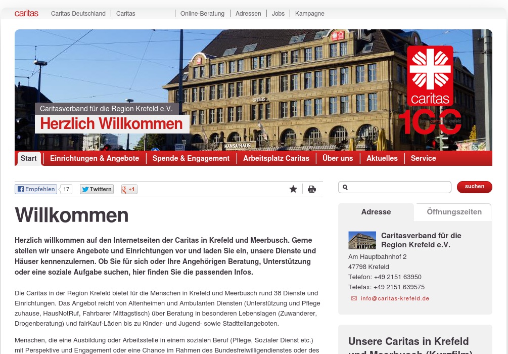 Caritas Tagespflege Heilig Geist