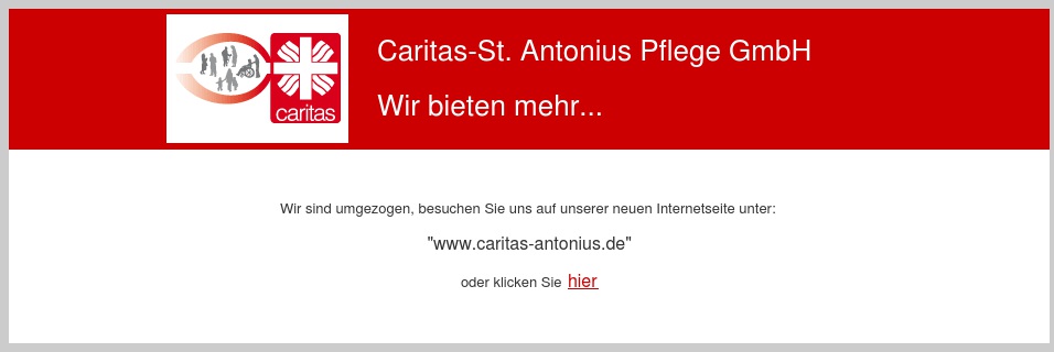 Caritas St. Antonius Pflege GmbH St.-Josefsheim Tagespflege