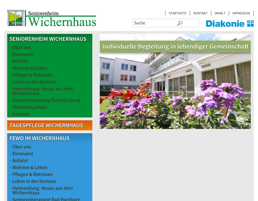 Wichernhaus gGmbH Tagespflege Wichernhaus