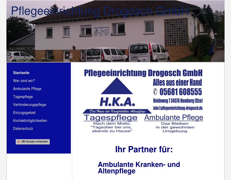 Pflegeeinrichtung Drogosch GmbH Tagespflege