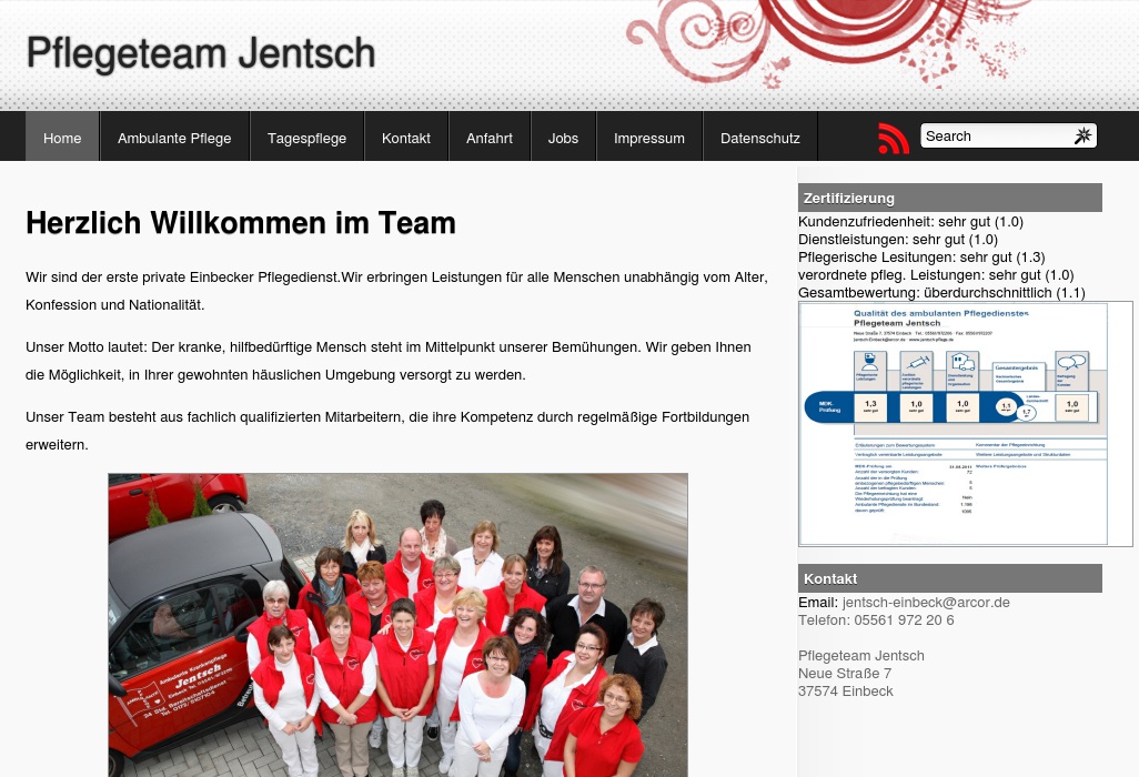 Pflegeteam Jentsch GmbH Tagespflege