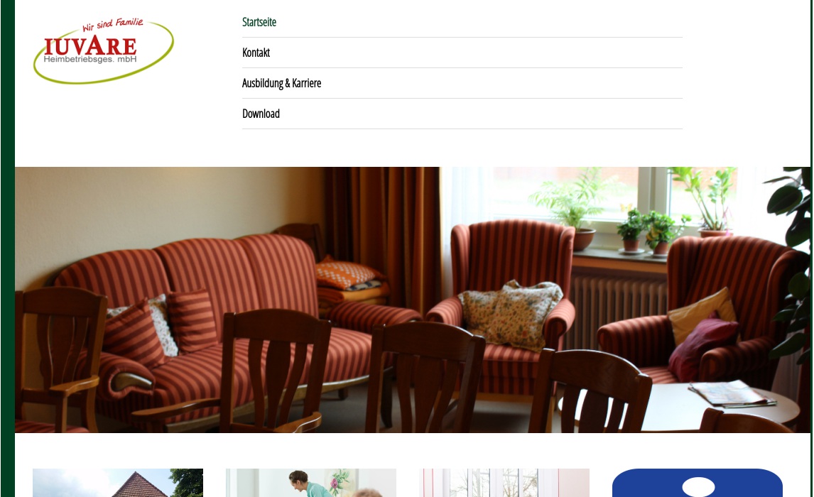 IUVARE Heimbetriebs GmbH Tagespflege Weserstube Teilstationäre Pflege