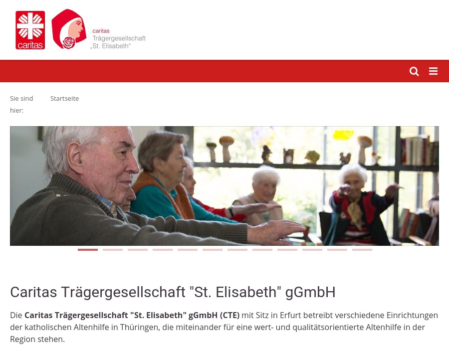 Caritas Trägergesellschaft "St. Elisabeth" gGmbH  Tagesbetreuung St. Marien Bad Langensalza