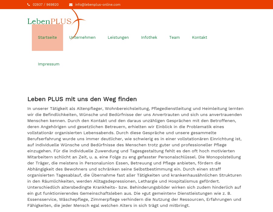 Tagespflege LebenPlus