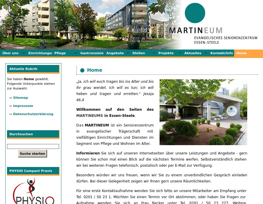 Haus Schäpenkamp Pflegebereich für Gehörlose