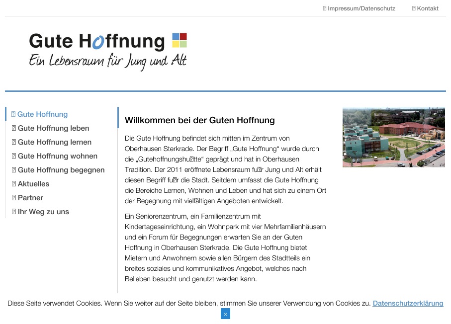 Gute Hoffnung leben Neuapostolisches Seniorenzentrum Oberhausen