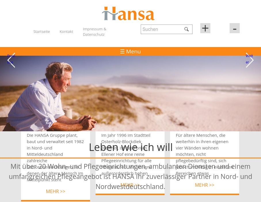 HANSA Seniorenzentren GmbH Wohnstift am Rathaus