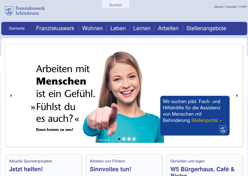 Franziskuswerk Schönbrunn Haus St. Korbinian