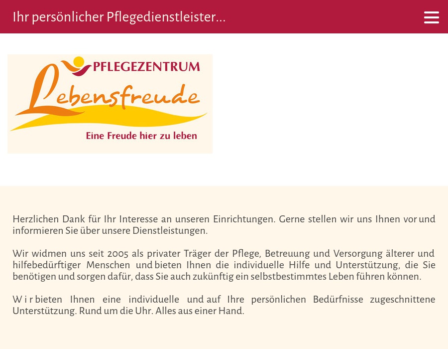 Pflegezentrum Baaler Höhe Tagespflege