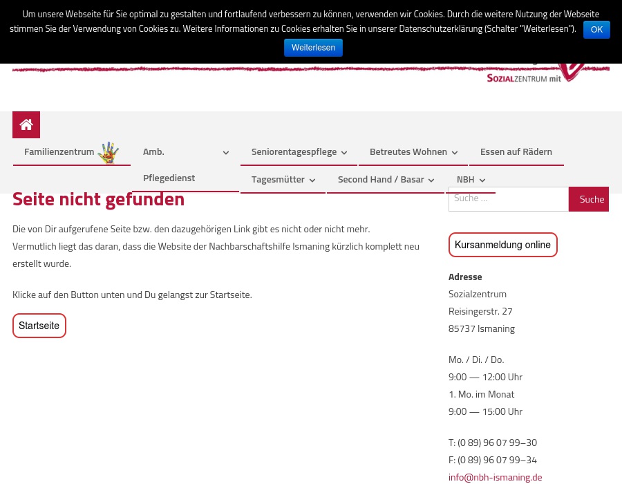 Tagespflege der Nachbarschaftshilfe Ismaning e.V.