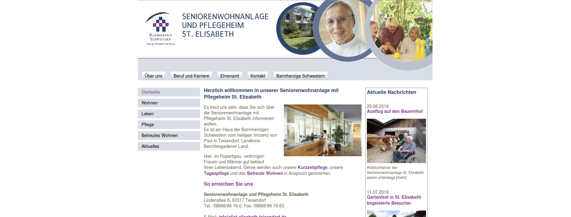 Seniorenwohnanlage mit Pflegeheim St. Elisabeth