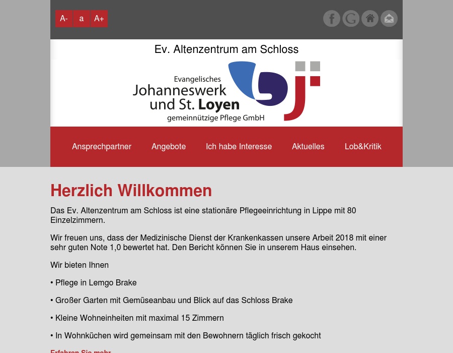 Ev. Altenzentrum am Schloss