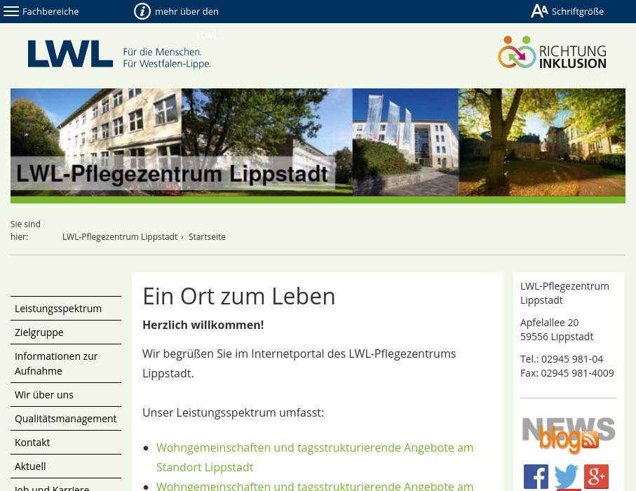 LWL Pflegezentrum Lippstadt