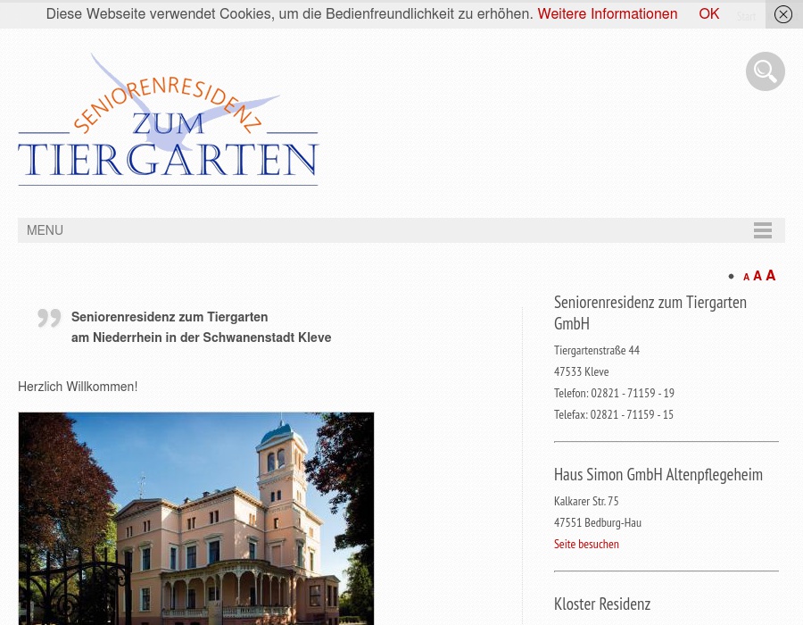 Seniorenresidenz zum Tiergarten