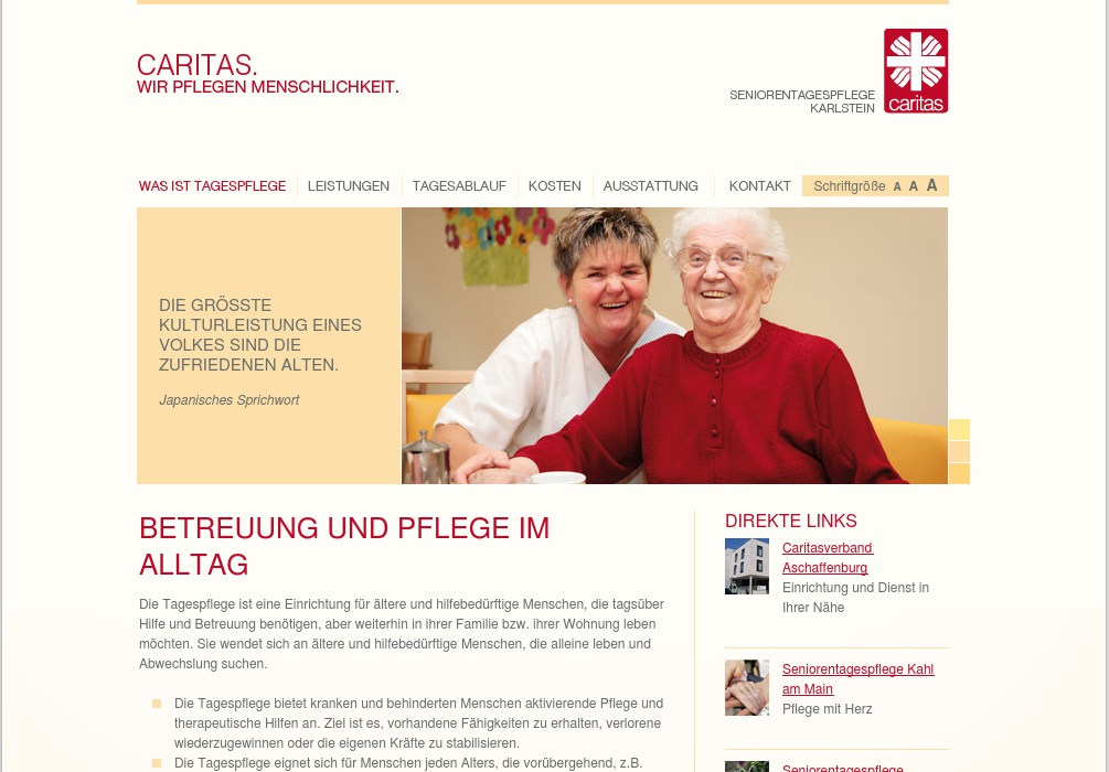 Seniorentagespflegestätte