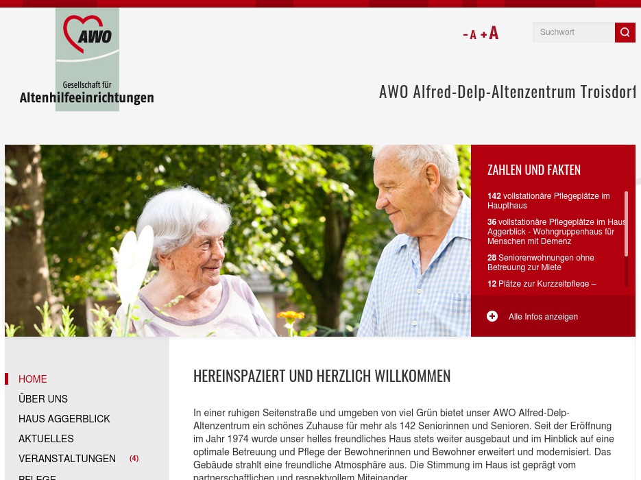AWO Alfred-Delp-Altenzentrum Haus Aggerblick