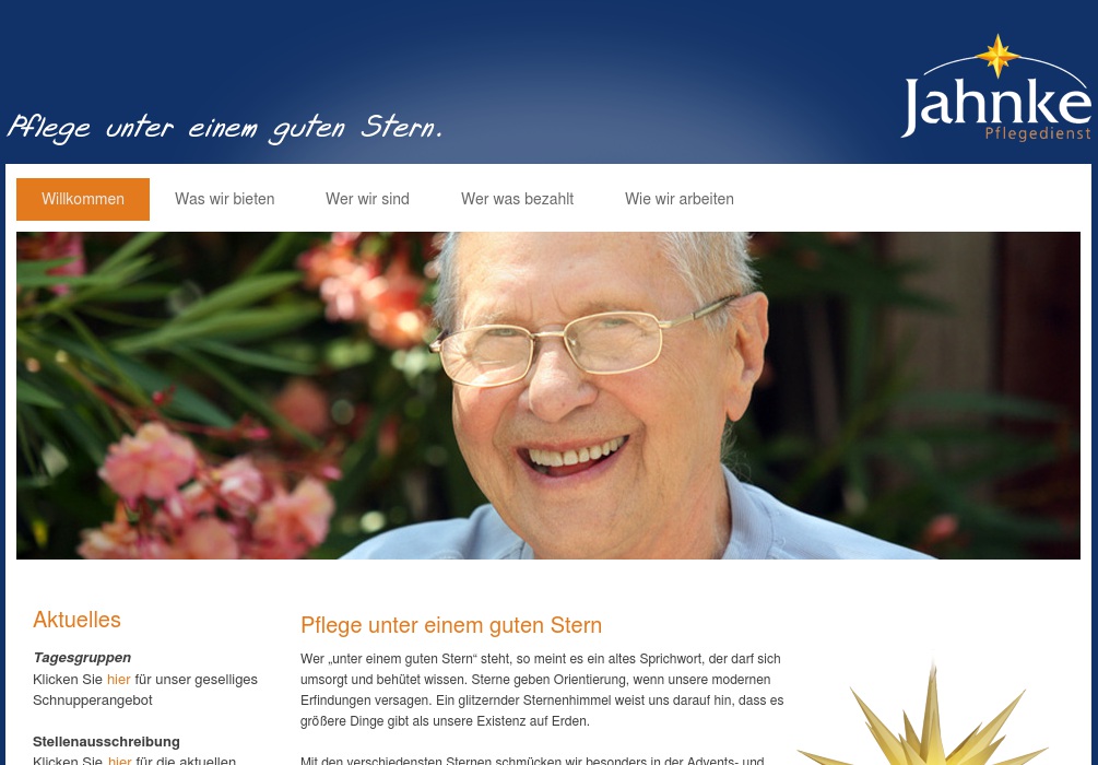 Jahnke Pflegedienst GmbH Tagespflege