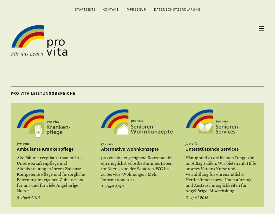 pro vita GmbH Tagespflege Vechta