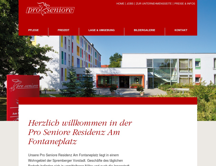 Pro Seniore Residenz Am Fontaneplatz