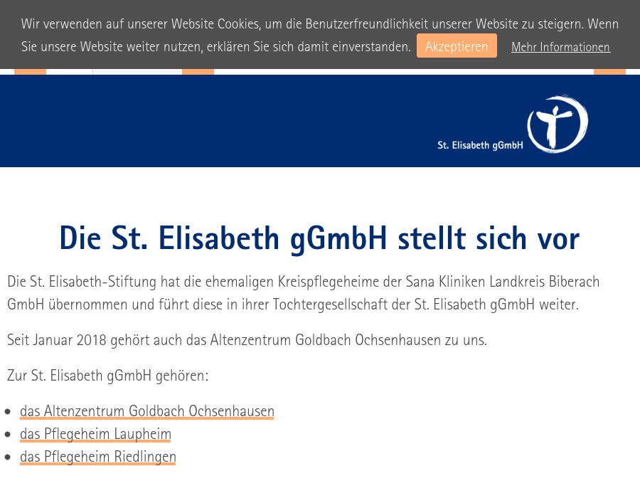 St. Elisabeth gGmbH Pflegeheim Laupheim