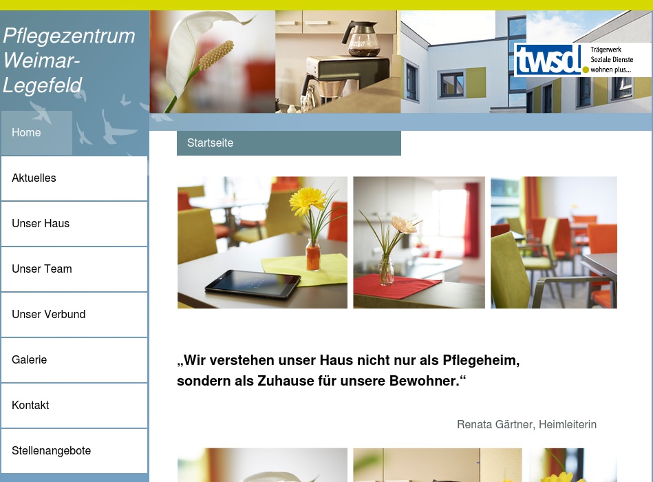 TWSD wohnen plus … gGmbH Pflegezentrum Weimar-Legefeld