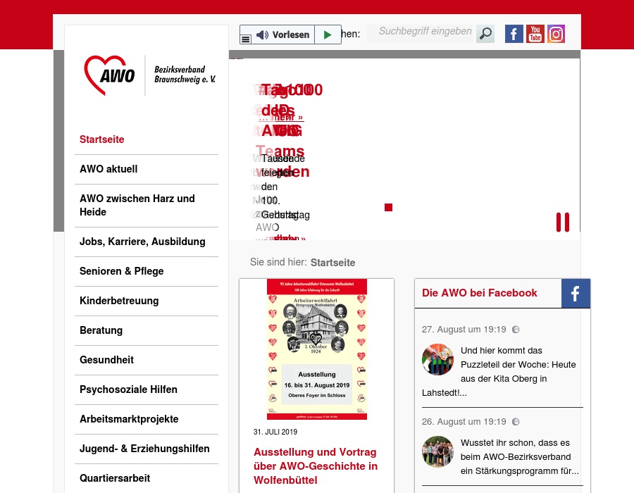 AWO Senioren- und Pflege gGmbH Wohn- u. Pflegeheim Vechelde