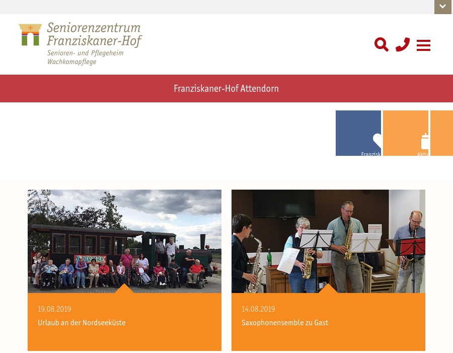 Franziskaner-Hof - Betreuungseinheit zur stat. Langzeitpflege und Behandlung von