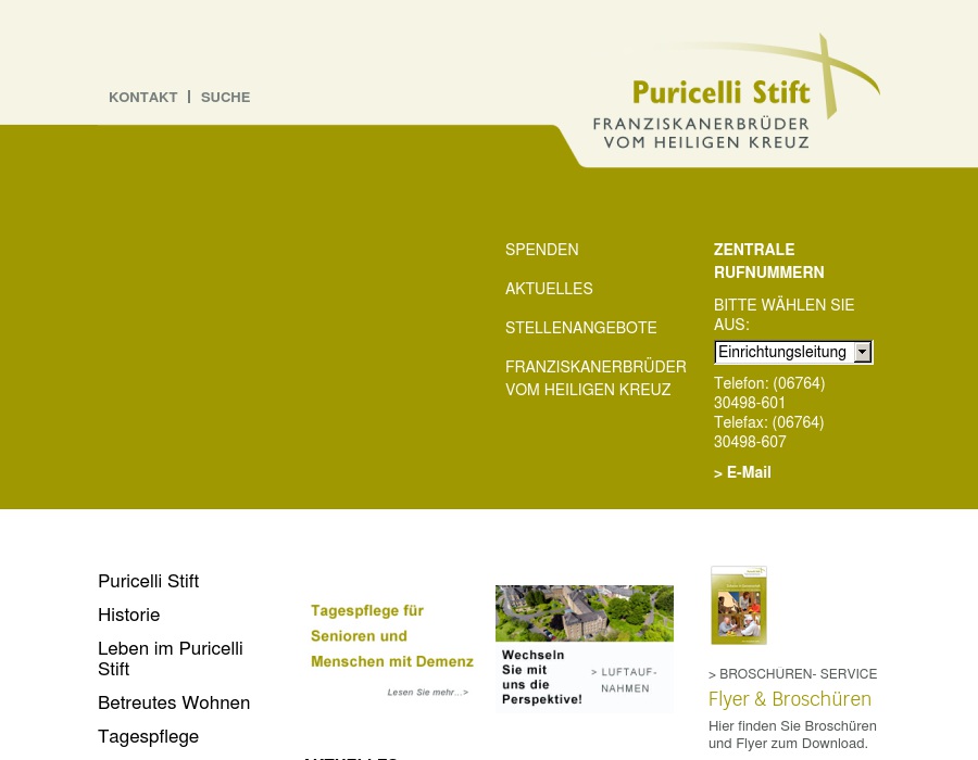Puricelli-Stift Franziskanerbrüder vom Heiligen Kreuz e.V.