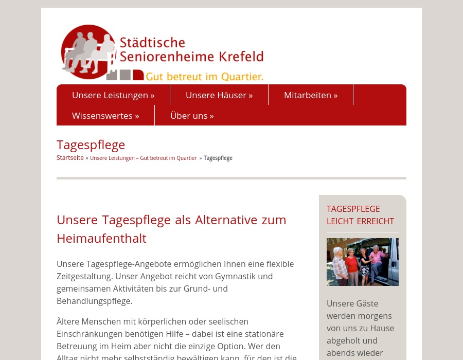 Tagespflege Fischers-Meyser-Stift